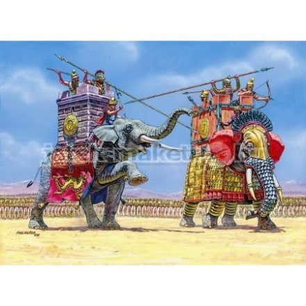 Zvezda War Elephants makett figura 1:72 (8011)