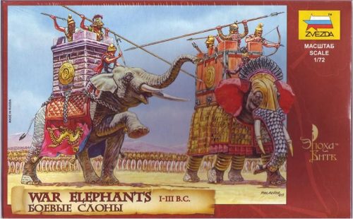 Zvezda War Elephants makett 8011