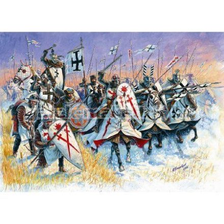 Zvezda Livonian Knights makett figura 1:72 (8016)