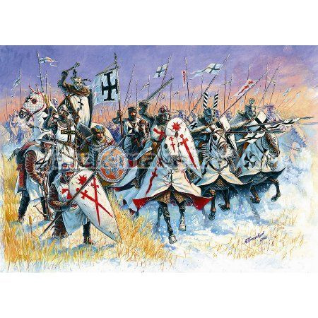 Zvezda Zvezda Livonian Knights makett figura 1:72 (8016)