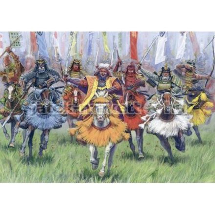Zvezda Samurai Warriors-Cavalry makett figura 1:72 (8025)
