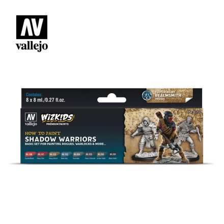 Vallejo 80253 Wizkids - Shadow warriors Paint set