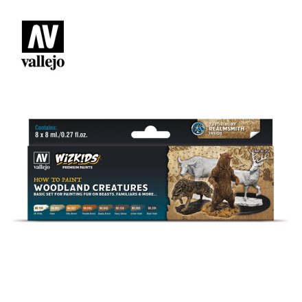 Vallejo 80255 Wizkids - Defenders of the Wild Paint set