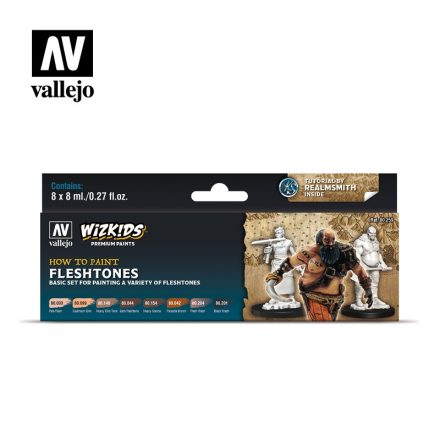 Vallejo 80259 Wizkids - Fleshtones Paint set