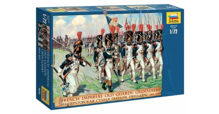Zvezda Zvezda F.Emperors Old Guards (1805-15) makett figura 1:72 (8030)