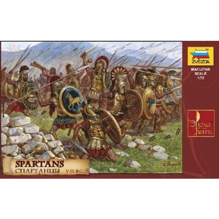Zvezda Spartiates makett figura 1:72 (8068)