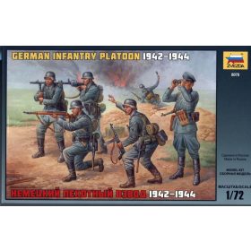 Zvezda Zvezda German Infantry WWII 1:72 makett figura (8078)