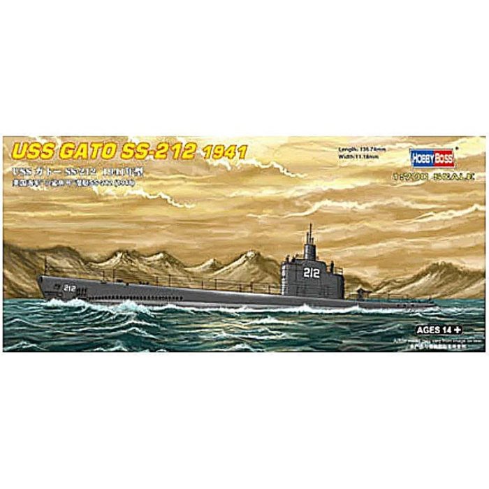 Hobby Boss Hobby Boss USS Gato SS-212 1941 1:700 (87012)