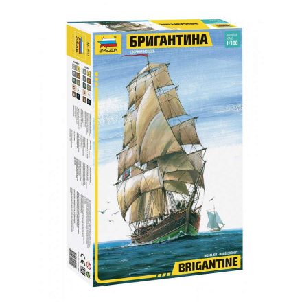 Zvezda English Brigantine  1:100 makett hajó (9011)