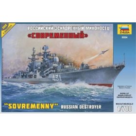   Zvezda Zvezda Russian Destroyer Sovremenny 1:700 makett hajó (9054)