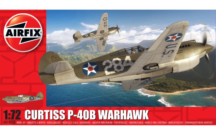 Airfix Airfix Curtiss P-40B Warhawk 1:72 makett repülő (A01003B)