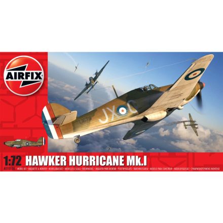 Airfix Hawker Hurricane Mk.I  1:72 makett repülő (A01010A)
