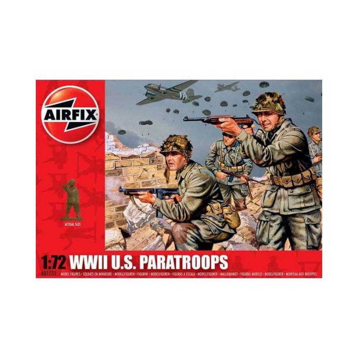 Airfix Airfix - WWII U.S. Paratroops 1:72 (A01751)