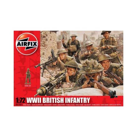 Airfix - WWII British Infantry Northern Europe (1944-1945) 1:72 (A01763)