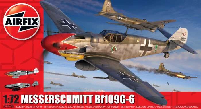 Airfix Airfix Messerschmitt Bf109G-6 1:72 makett repülő (A02029B)