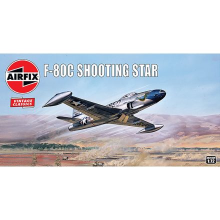 Airfix Lockheed F-80C Shooting Star 1:72 makett repülő (A02043V)
