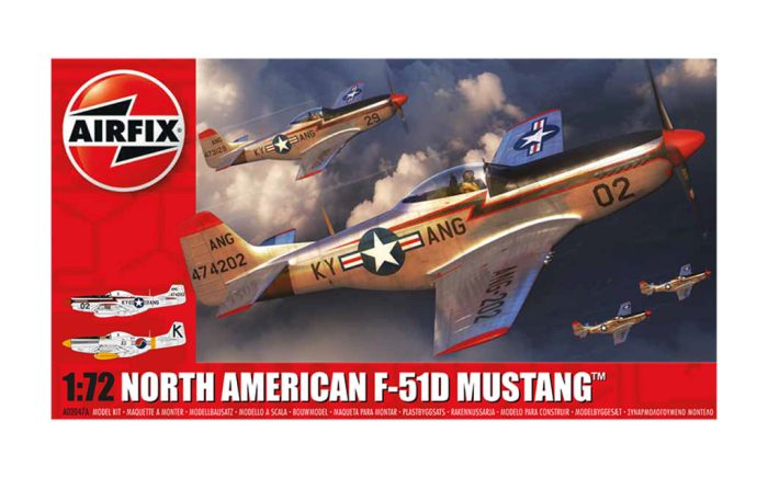 Airfix Airfix North American F-51D Mustang 1:72 makett repülő (A02047A)