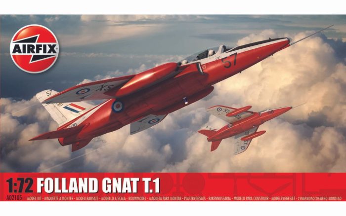 Airfix Airfix - Folland Gnat T.1 1:72 makett repülő (A02105)
