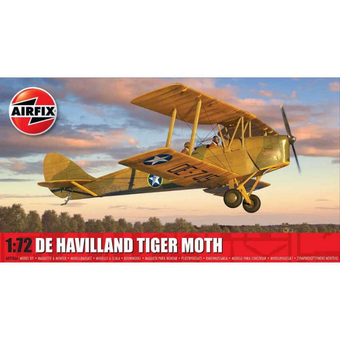 Airfix Airfix - de Havilland Tiger Moth (A02106A)