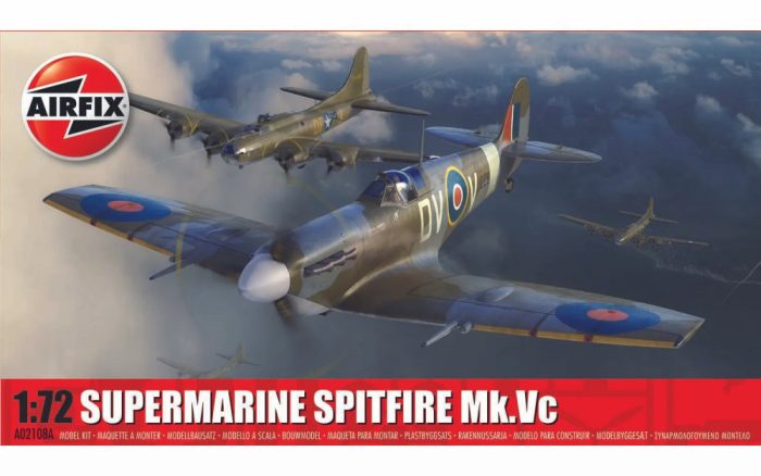 Airfix Airfix - Supermarine Spitfire Mk.Vc 1:72 makett repülő (A02108A)