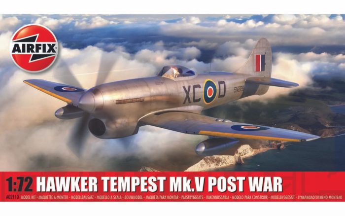 Airfix Airfix - Hawker Tempest Mk.V Post War 1:72 makett repülő (A02110)