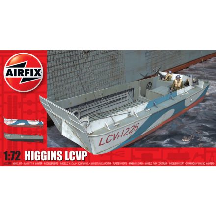 Airfix Higgins LCVP 1:72 makett harcjármű (A02340)