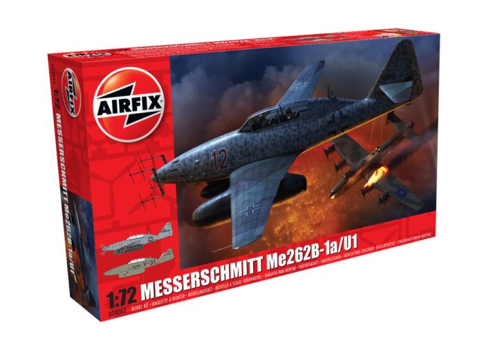 Airfix Airfix Messerschmitt Me262B-1a/U1 1:72 makett repülő (A04062)
