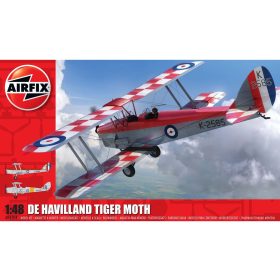   Airfix Airfix de Havilland D.H.82a Tiger Moth 1:48 makett repülő (A04104)