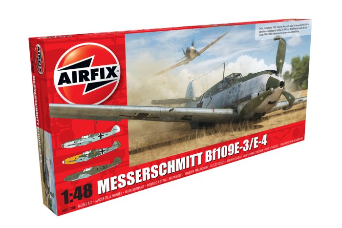 Airfix Airfix Messerschmitt Me109E-4/E-1  1:48 makett repülő (A05120B)