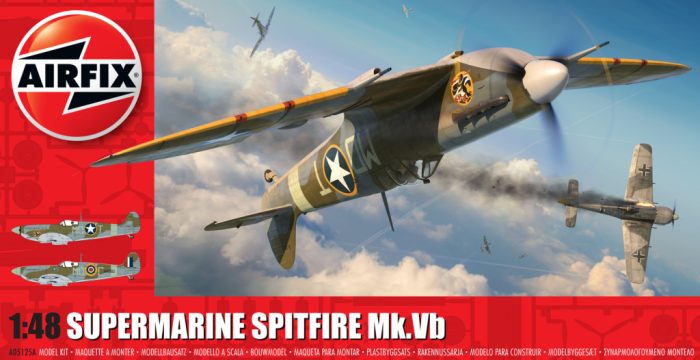 Airfix Airfix Supermarine Spitfire Mk.Vb  1:48 makett repülő (A05125A)