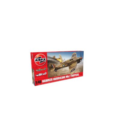 Airfix Hawker Hurricane Mk.I Tropical  1:48 makett repülő (A05129)