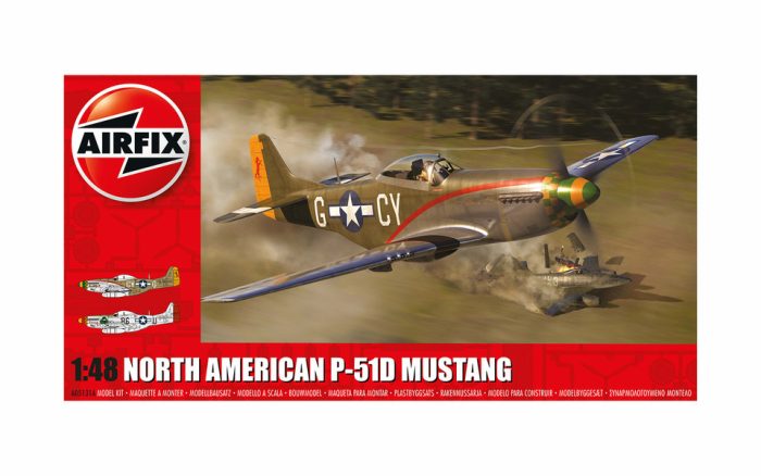 Airfix Airfix North American P-51D Mustang 1:48 makett repülő (A05131A)