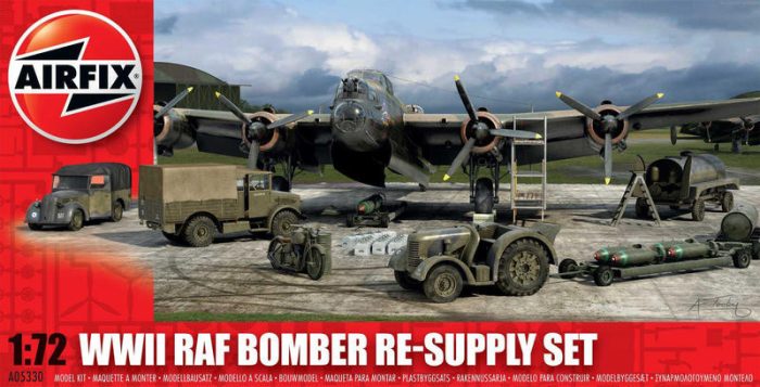 Airfix Airfix Bomber Re-supply Set  1:72 makett harcjármű (A05330)