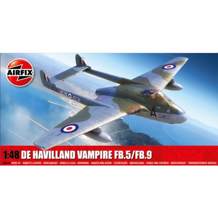 Airfix - De Havilland Vampire FB.5/FB.9 makett repülő (A06108)