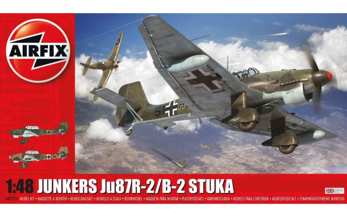 Airfix Airfix Junkers JU87B-2/R-2  1:48 makett repülő (A07115)
