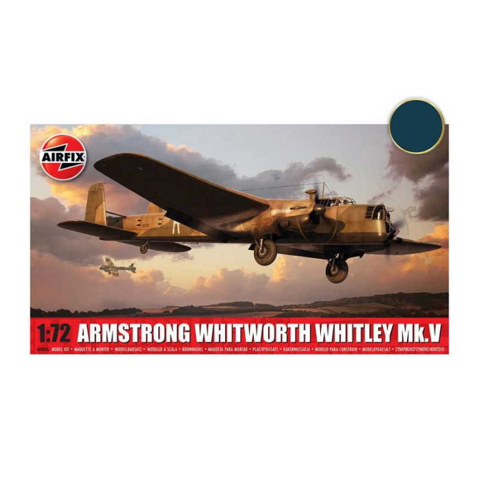 Airfix Airfix - Armstrong Whitworth Whitley Mk.V 1:72 (A08016) makett repülő