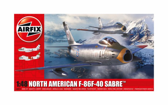 Airfix Airfix North American F-86F-40 Sabre 1:48 makett repülő (A08110)