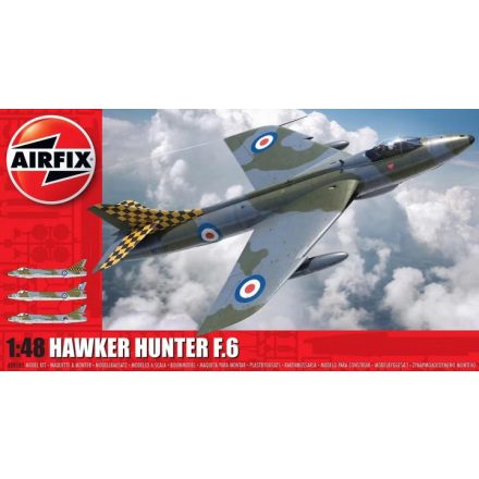 Airfix Hawker Hunter F.6 1:48 makett repülő (A09185)