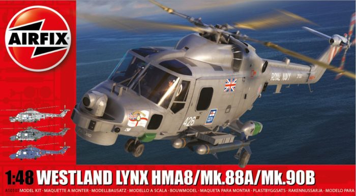 Airfix Airfix Westland Navy Lynx Mk.88A/HMA.8/Mk.90B 1:48 makett helikopter (A10107A)