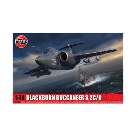Airfix Blackburn Buccaneer S.2 1:48 makett repülő (A12012)