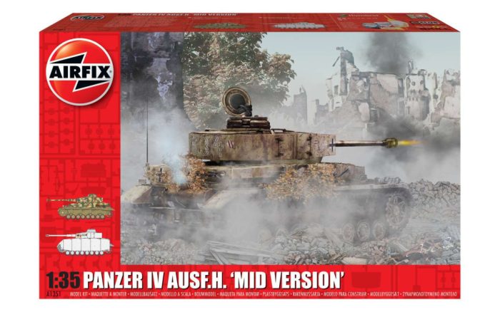 Airfix Airfix Panzer IV Ausf.H Mid Version 1:35 makett harcjármű (A1351)
