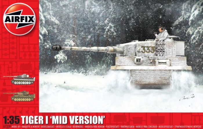 Airfix Airfix Tiger-1 Mid Version 1:35 makett harcjármű (A1359)