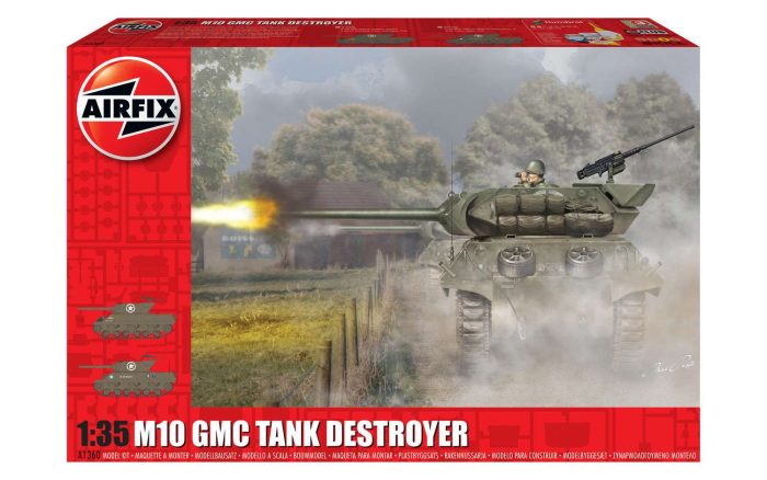 Airfix Airfix M10 GMC Tank Destroyer 1:35 makett harcjármű (A1360)