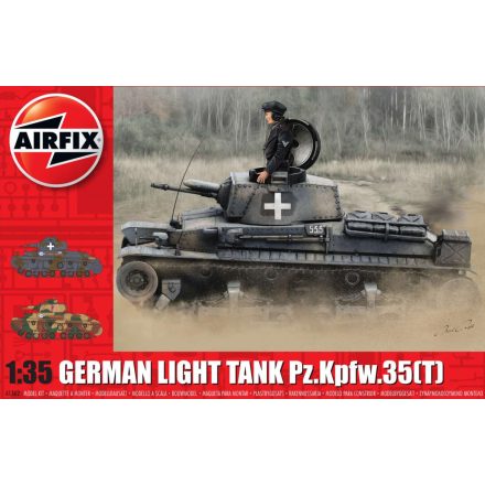 Airfix German Light Tank Pz.Kpfw.35(t) 1:35 makett harcjármű (A1362)