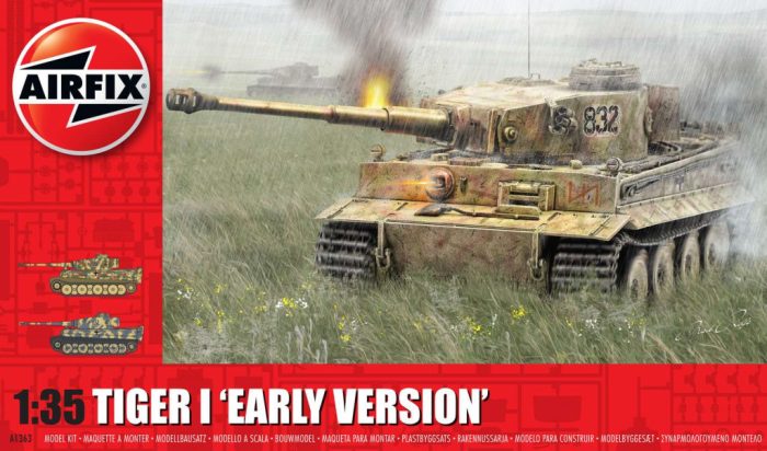 Airfix Airfix Tiger-1 Early Version 1:35 makett harcjármű (A1363)