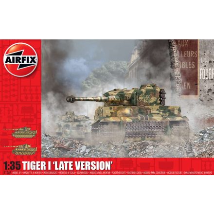 Airfix Tiger-1 Late Version 1:35 makett harcjármű (A1364)