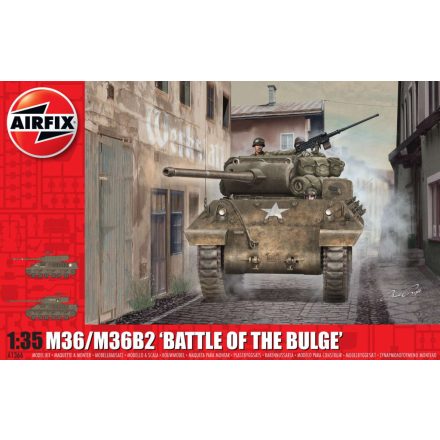 Airfix M36/M36B2 Battle of the Bulge 1:35 makett harcjármű (A1366)