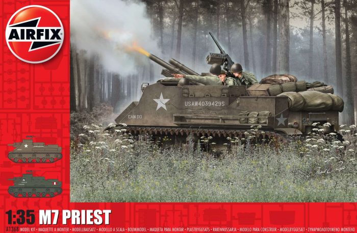 Airfix Airfix M7 Priest 1:35 makett harcjármű (A1368)
