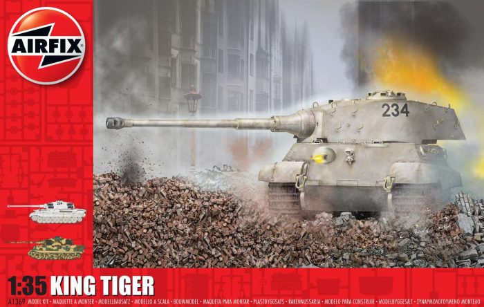 Airfix Airfix King Tiger 1:35 makett harcjármű (A1369)