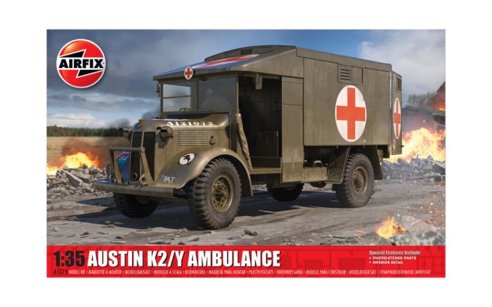 Airfix Airfix Austin K2/Y Ambulance 1:35 makett harcjármű (A1375)